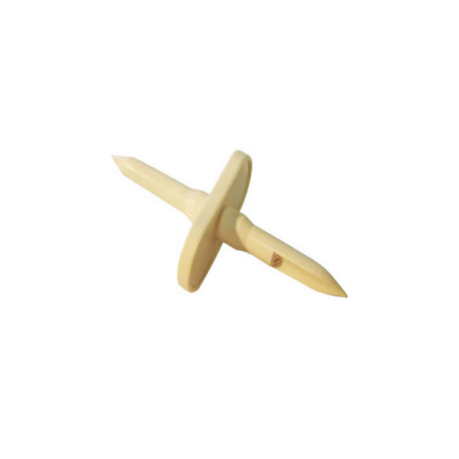 Aiguille plastique double pour transfert