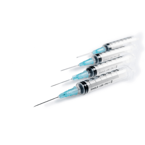 Seringues à usage unique