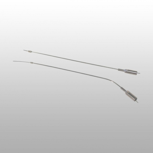 Sonde urinaire métallique chat