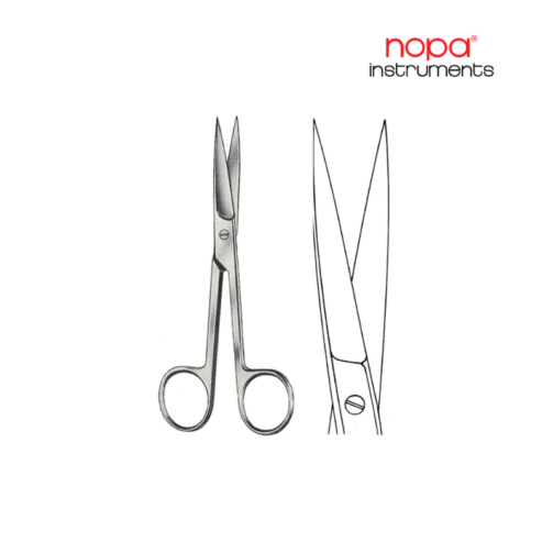 Ciseaux de chirurgie droits pointus - Nopa