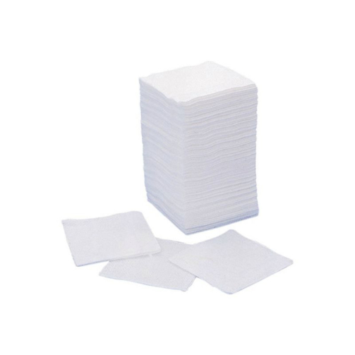 Boîte de 100 compresses non tissées non stériles 7,5 × 7,5 cm pour les soins vétérinaires et médicaux