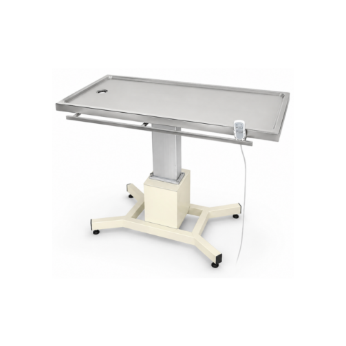 Table de chirurgie vétérinaire électrique Pannomed VMB2 avec plateau inox