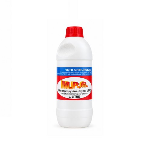 Bouteille de monopropylène glycol USP vétérinaire liquide énergétique pour bovins et animaux d’élevage
